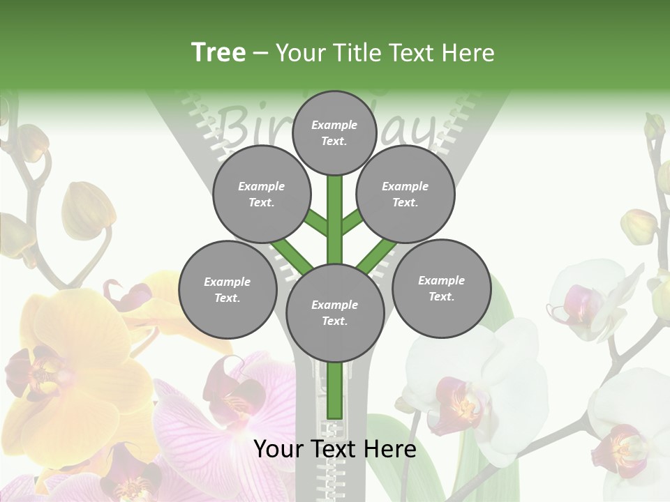 Herzlichen Gl Geburtstag Bunt PowerPoint Template