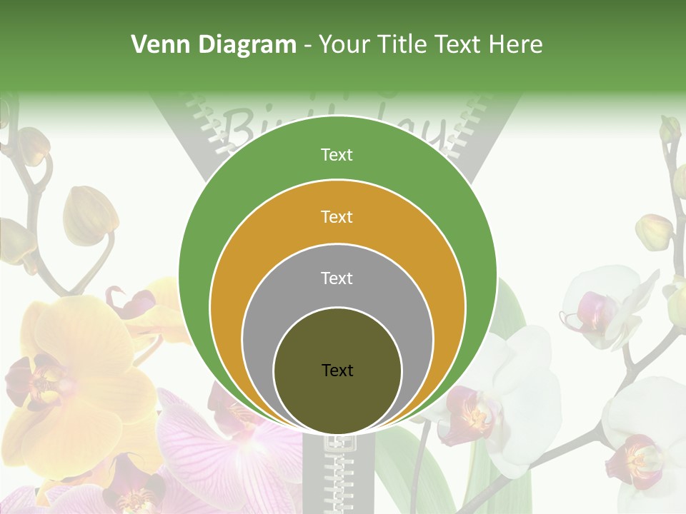 Herzlichen Gl Geburtstag Bunt PowerPoint Template