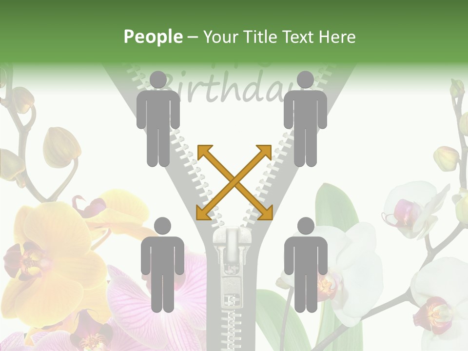 Herzlichen Gl Geburtstag Bunt PowerPoint Template