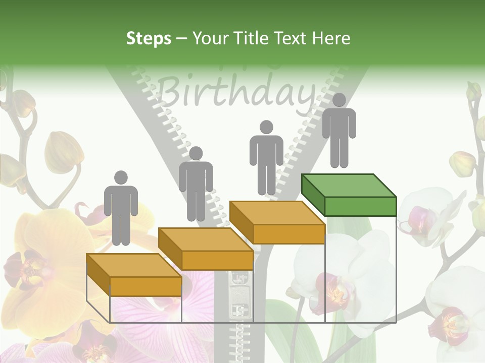 Herzlichen Gl Geburtstag Bunt PowerPoint Template