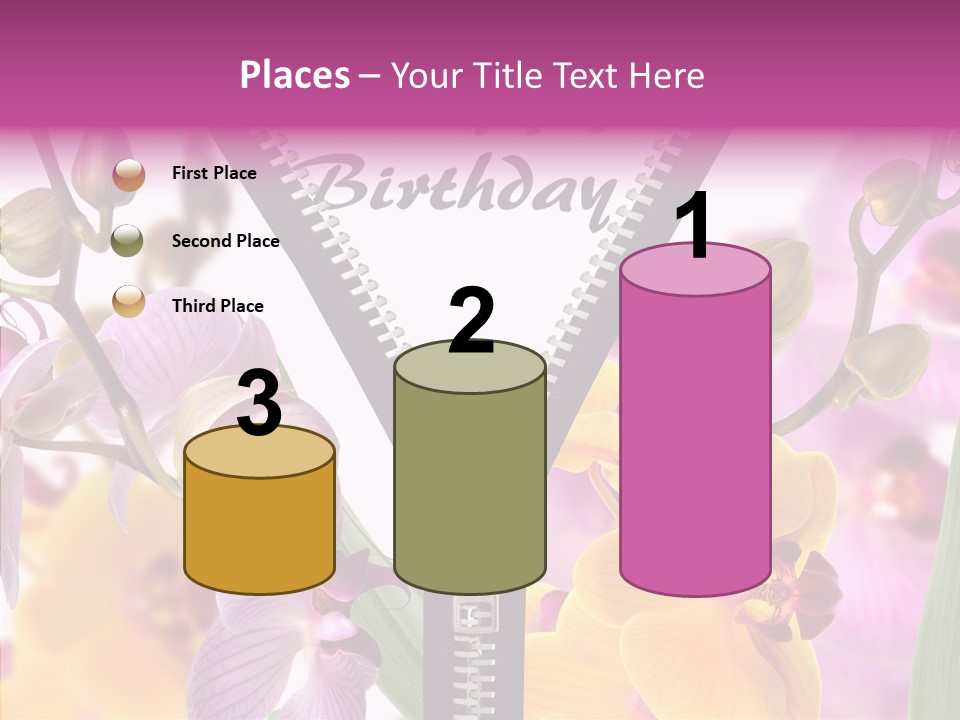 Garten Festlich Service PowerPoint Template
