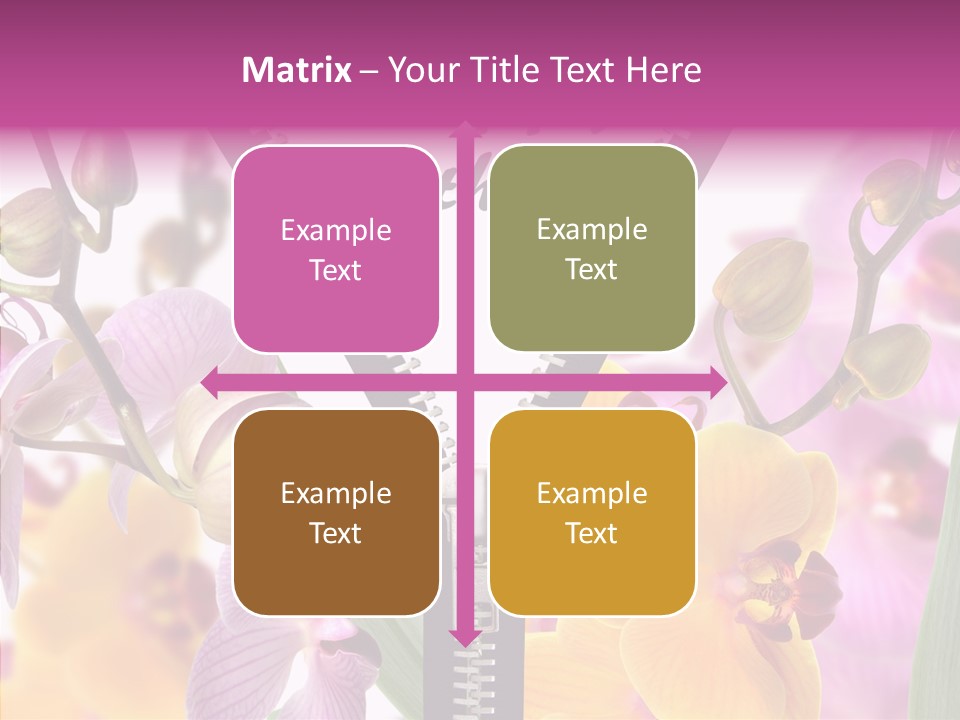 Garten Festlich Service PowerPoint Template