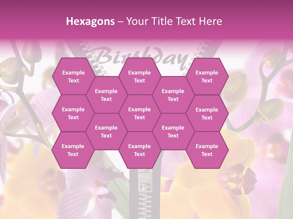 Garten Festlich Service PowerPoint Template