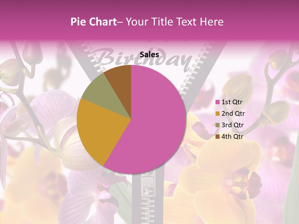 Garten Festlich Service PowerPoint Template