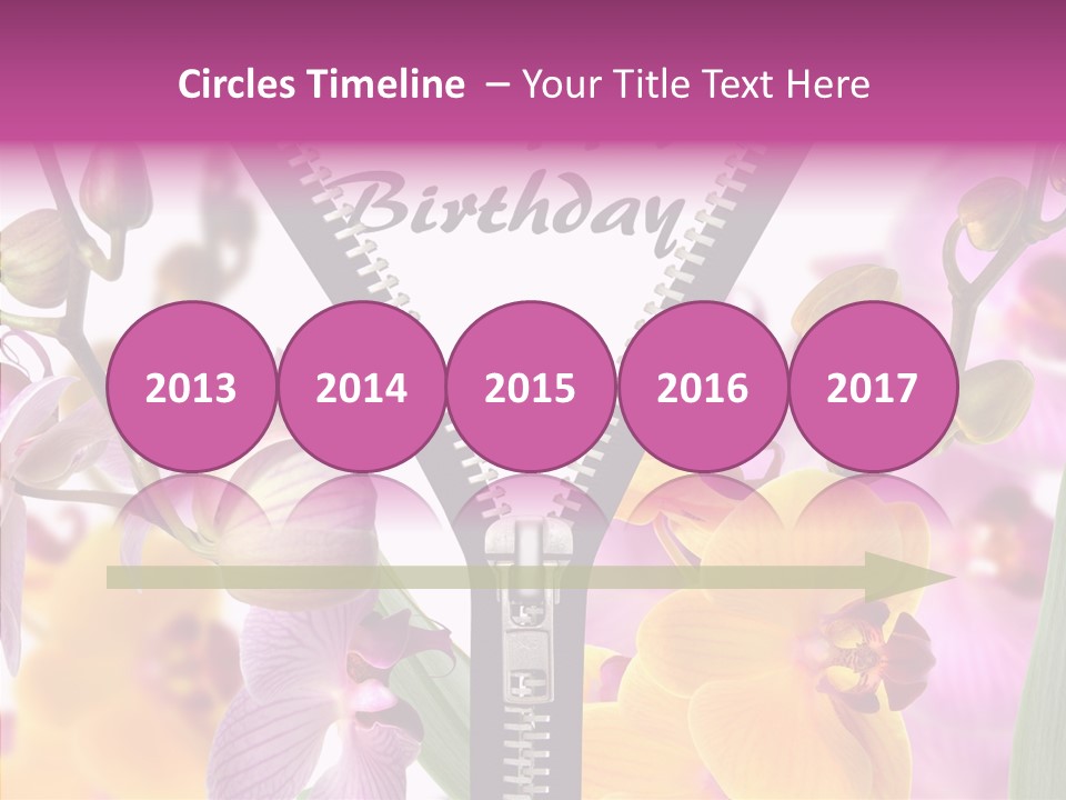 Garten Festlich Service PowerPoint Template