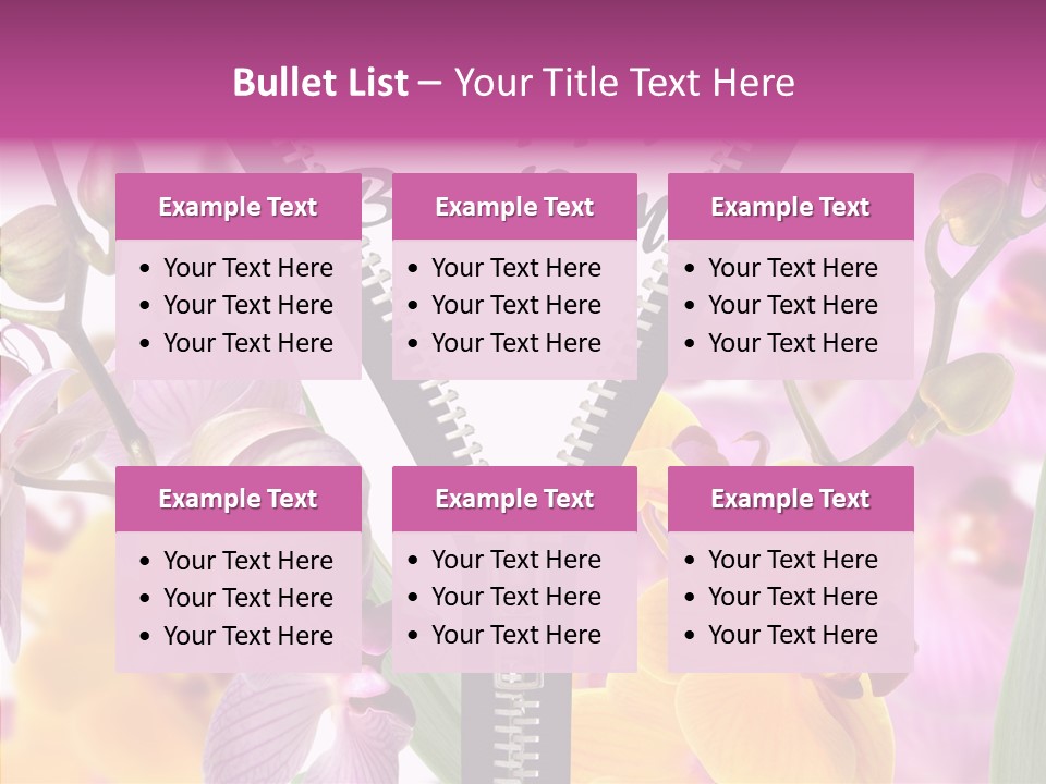 Garten Festlich Service PowerPoint Template