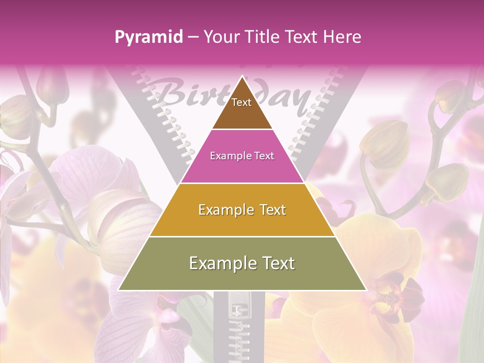 Garten Festlich Service PowerPoint Template