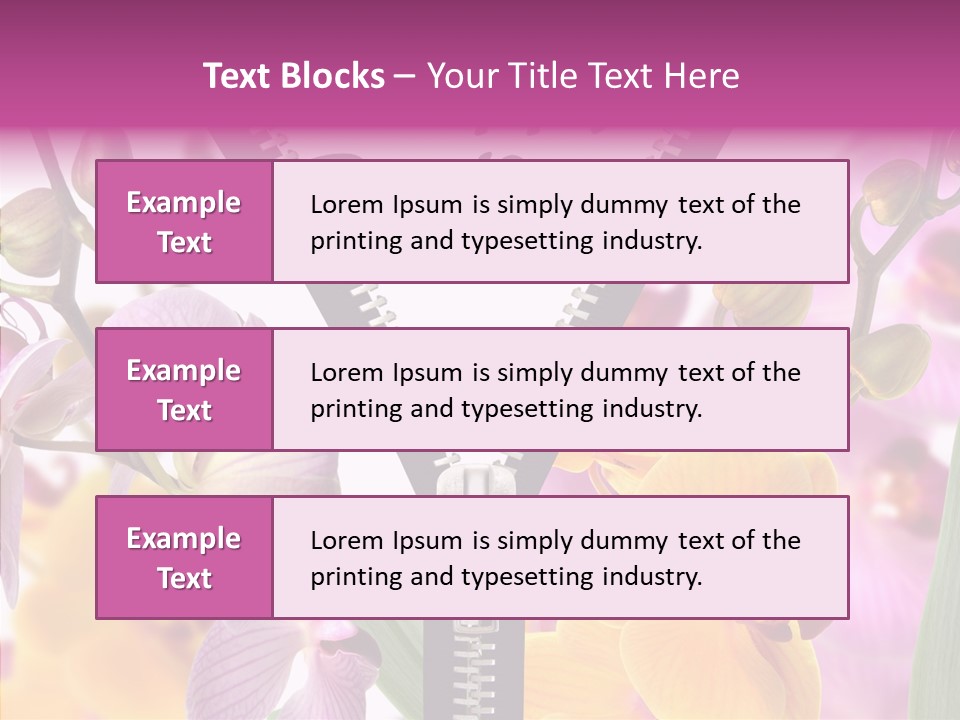 Garten Festlich Service PowerPoint Template