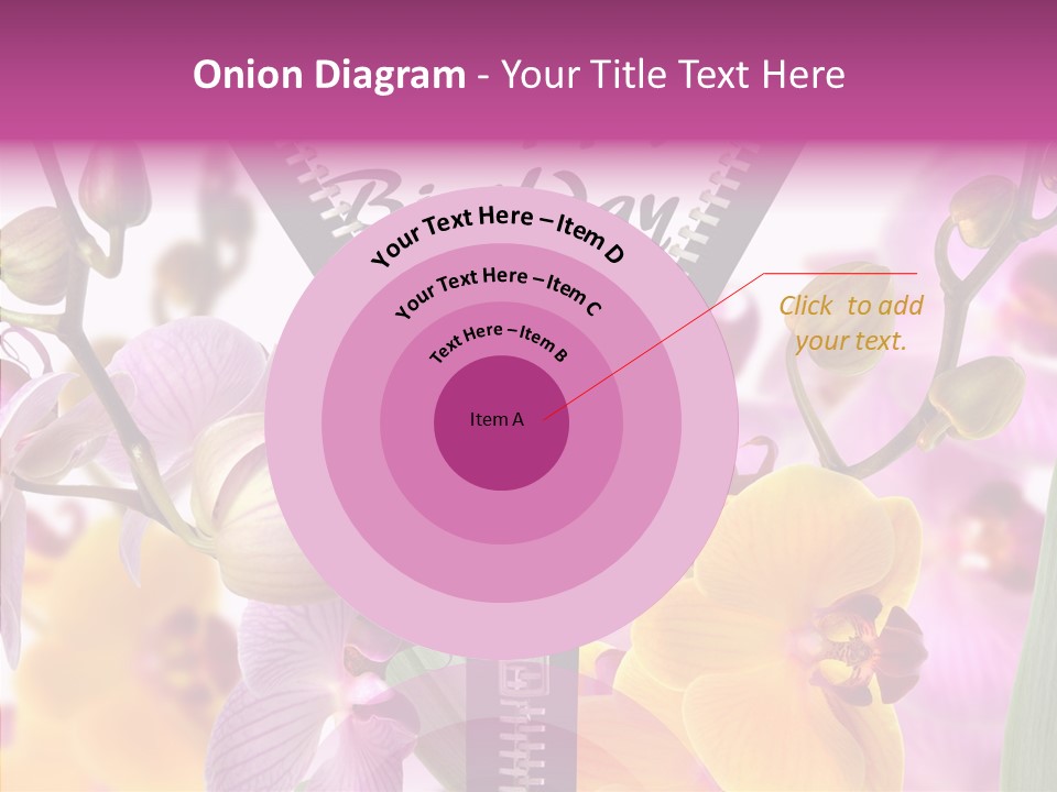 Garten Festlich Service PowerPoint Template