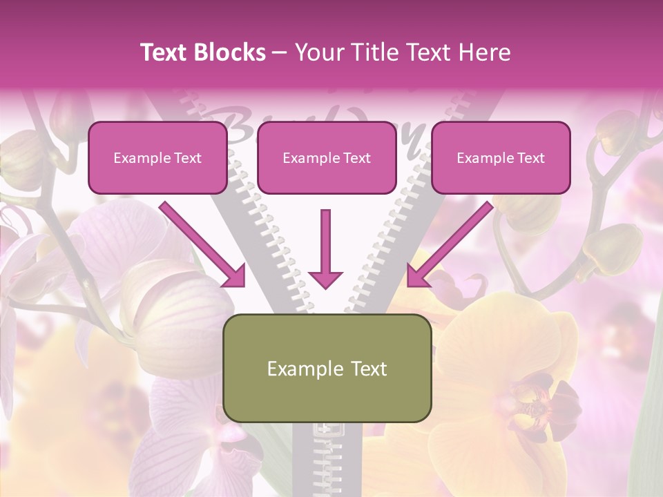 Garten Festlich Service PowerPoint Template