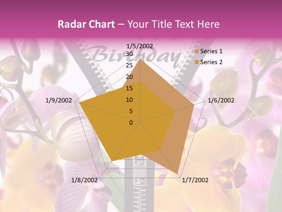 Garten Festlich Service PowerPoint Template