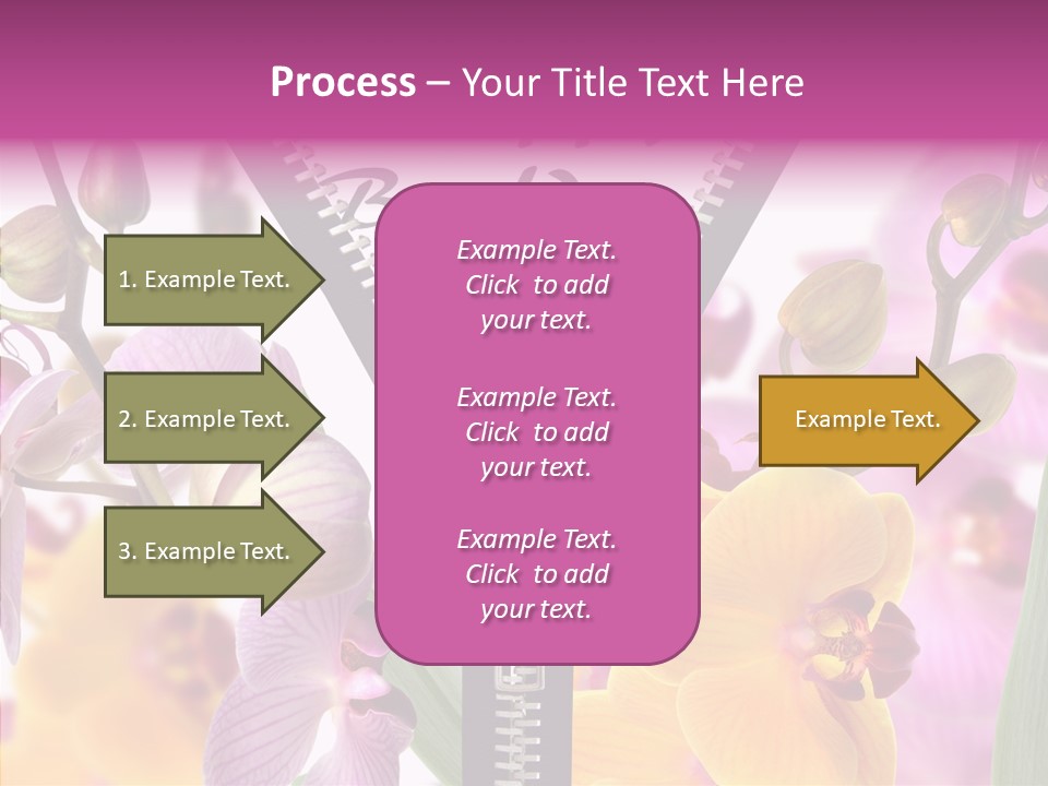 Garten Festlich Service PowerPoint Template