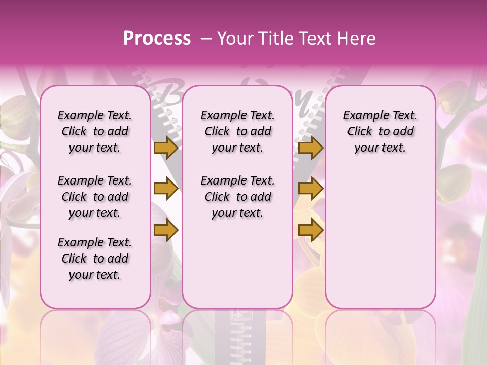 Garten Festlich Service PowerPoint Template