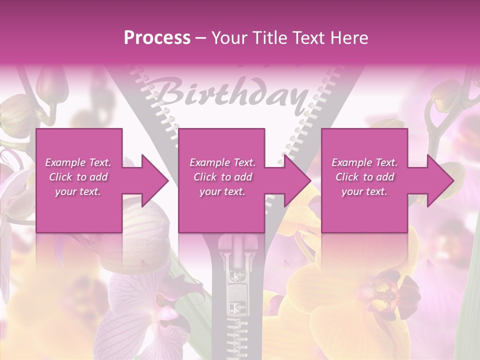 Garten Festlich Service PowerPoint Template