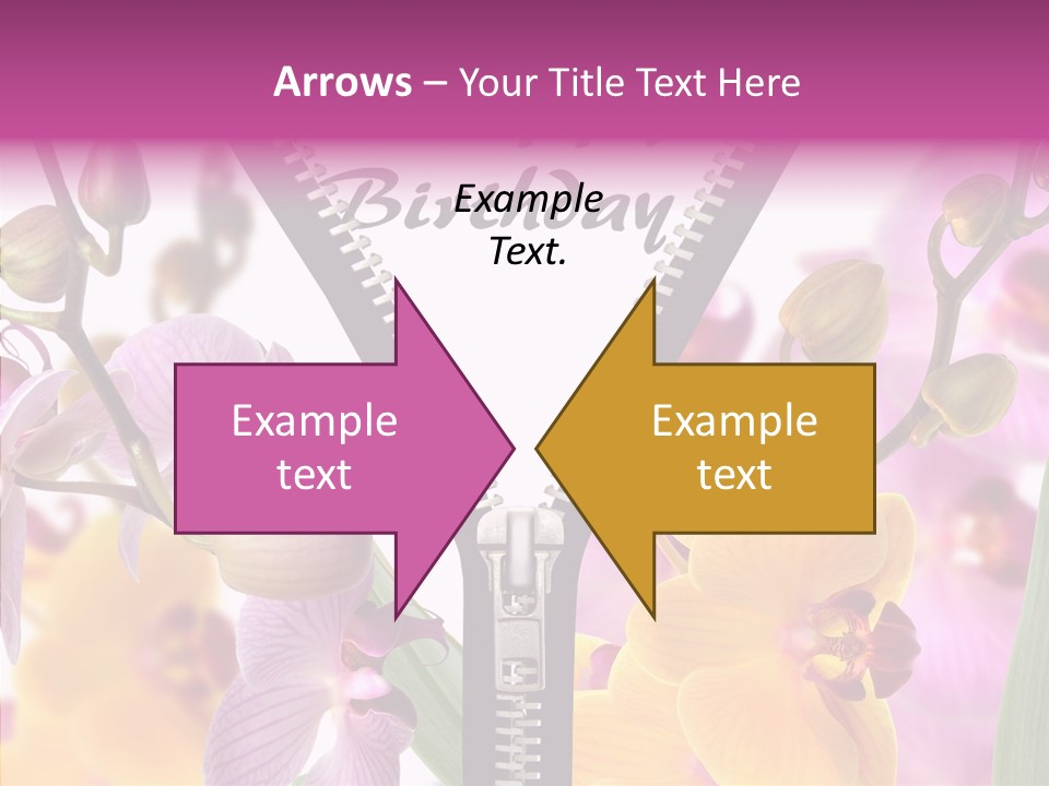 Garten Festlich Service PowerPoint Template