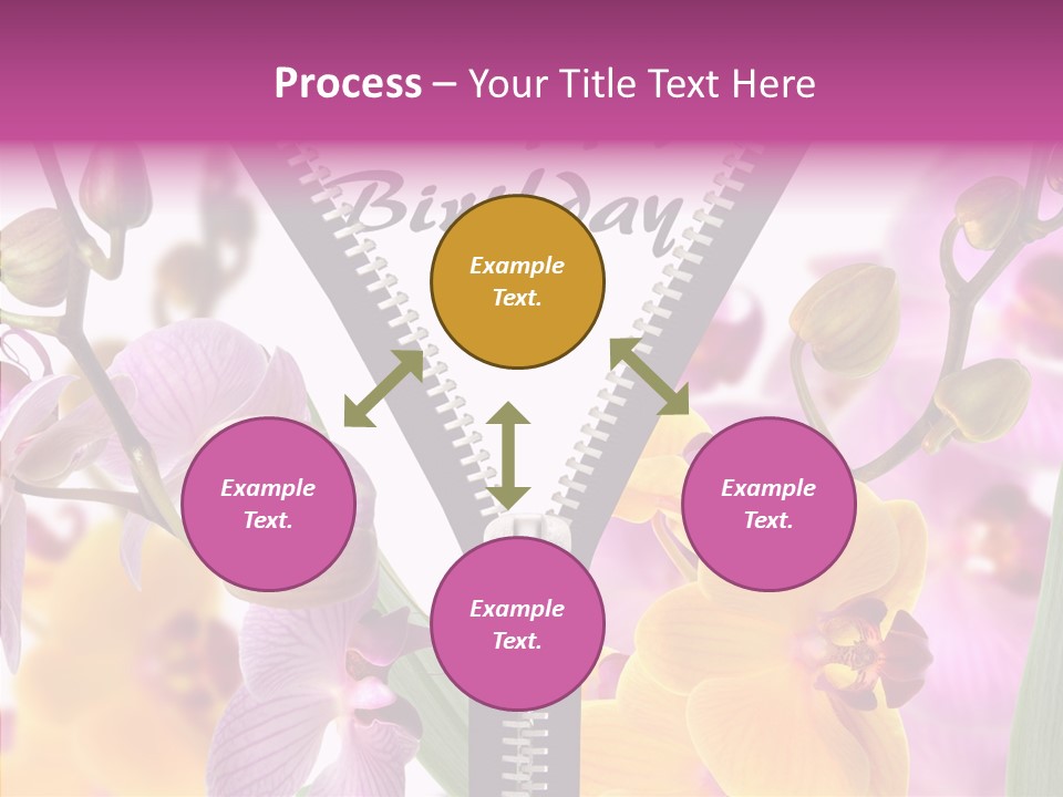 Garten Festlich Service PowerPoint Template
