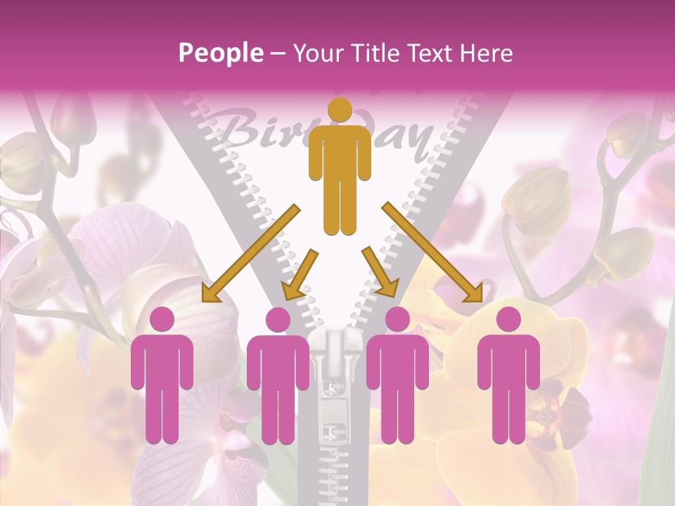 Garten Festlich Service PowerPoint Template