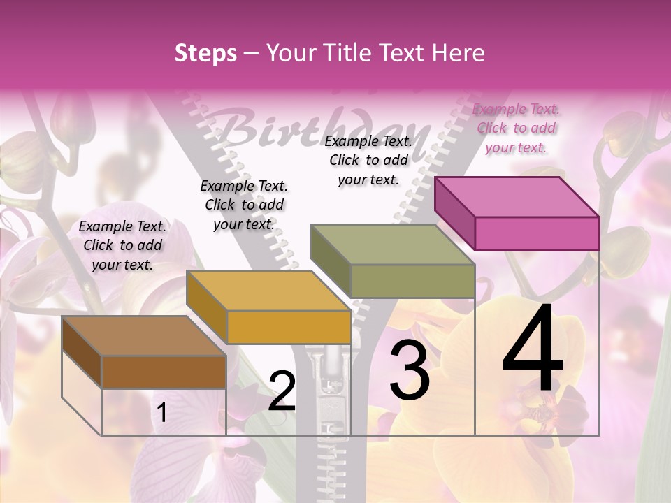Garten Festlich Service PowerPoint Template