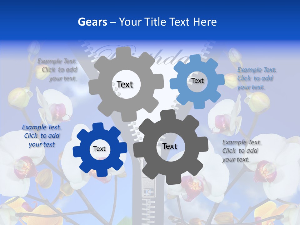 Shop Send Icon PowerPoint Template
