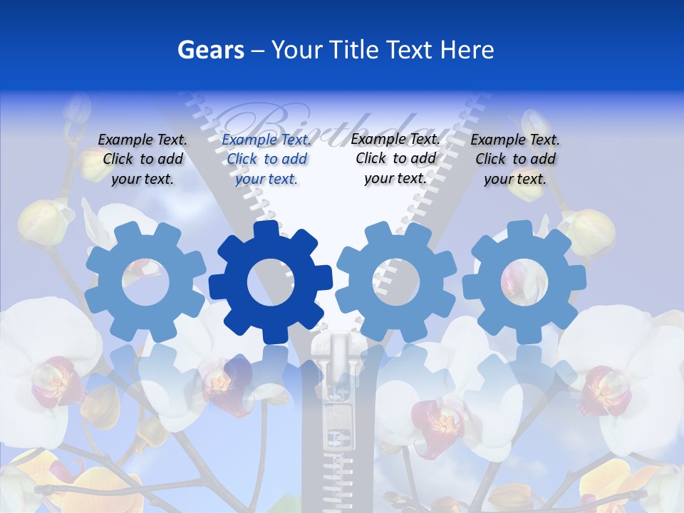 Shop Send Icon PowerPoint Template