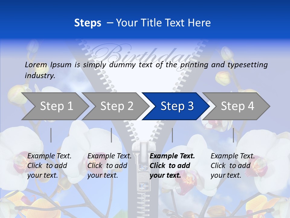 Shop Send Icon PowerPoint Template