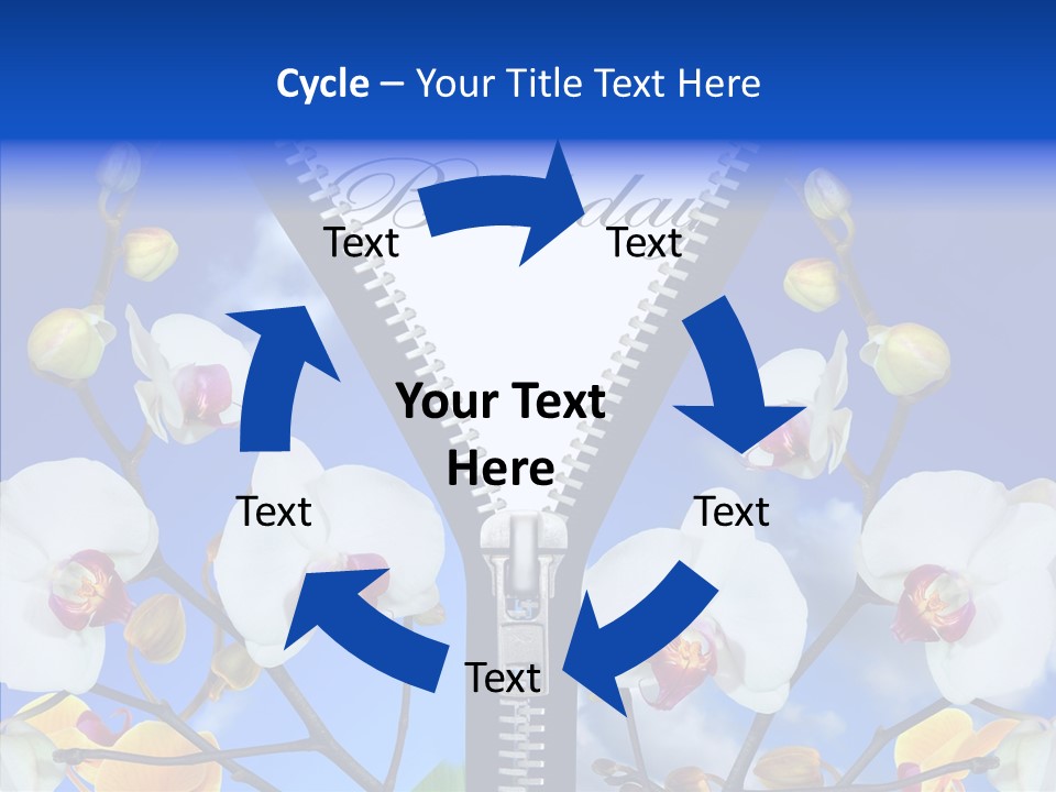 Shop Send Icon PowerPoint Template