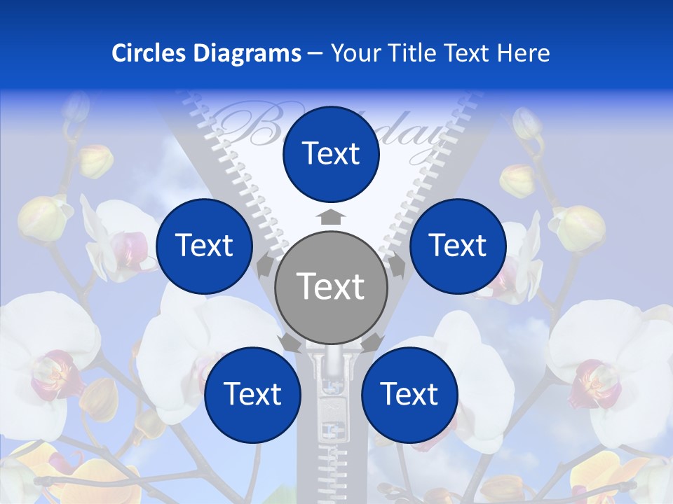 Shop Send Icon PowerPoint Template