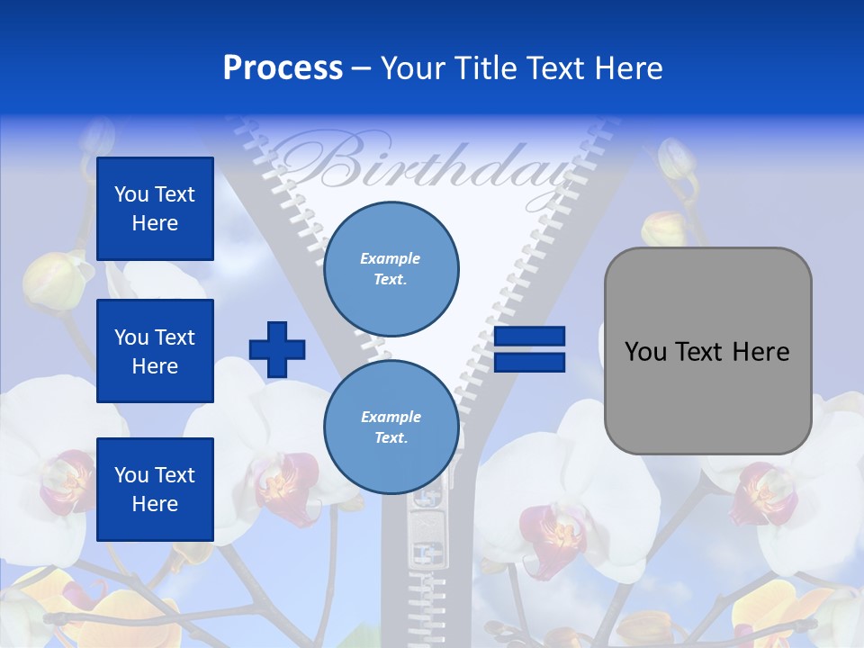 Shop Send Icon PowerPoint Template