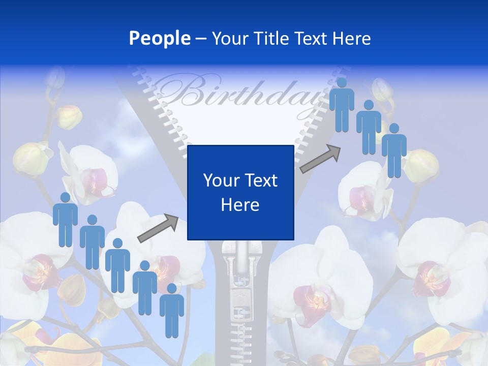 Shop Send Icon PowerPoint Template