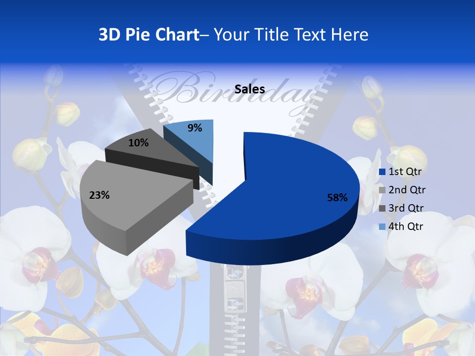Shop Send Icon PowerPoint Template