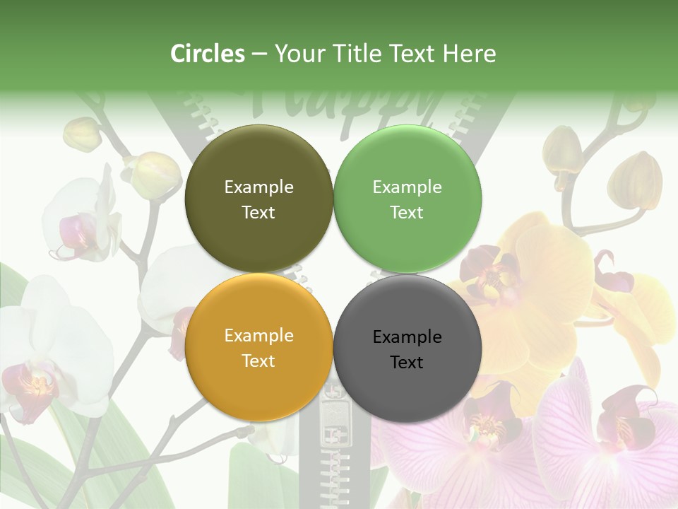 Service Festlich Geschenk PowerPoint Template