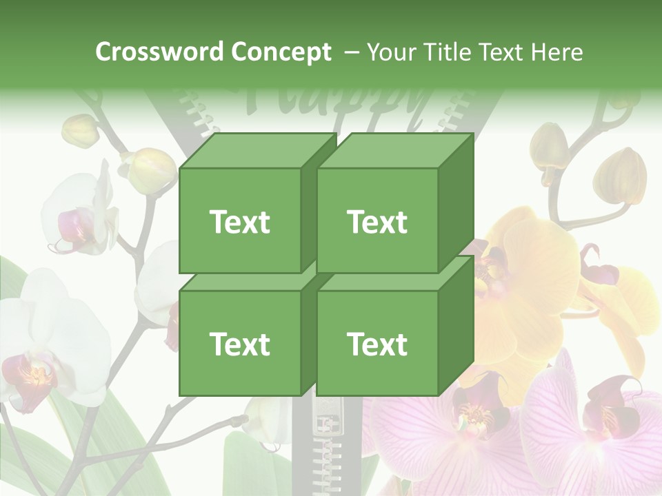 Service Festlich Geschenk PowerPoint Template
