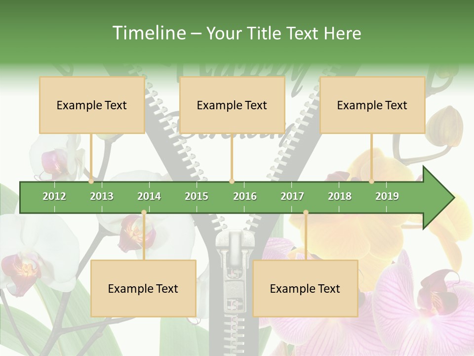 Service Festlich Geschenk PowerPoint Template