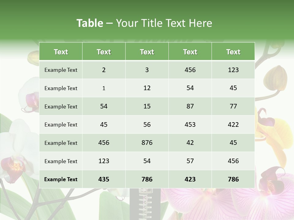 Service Festlich Geschenk PowerPoint Template