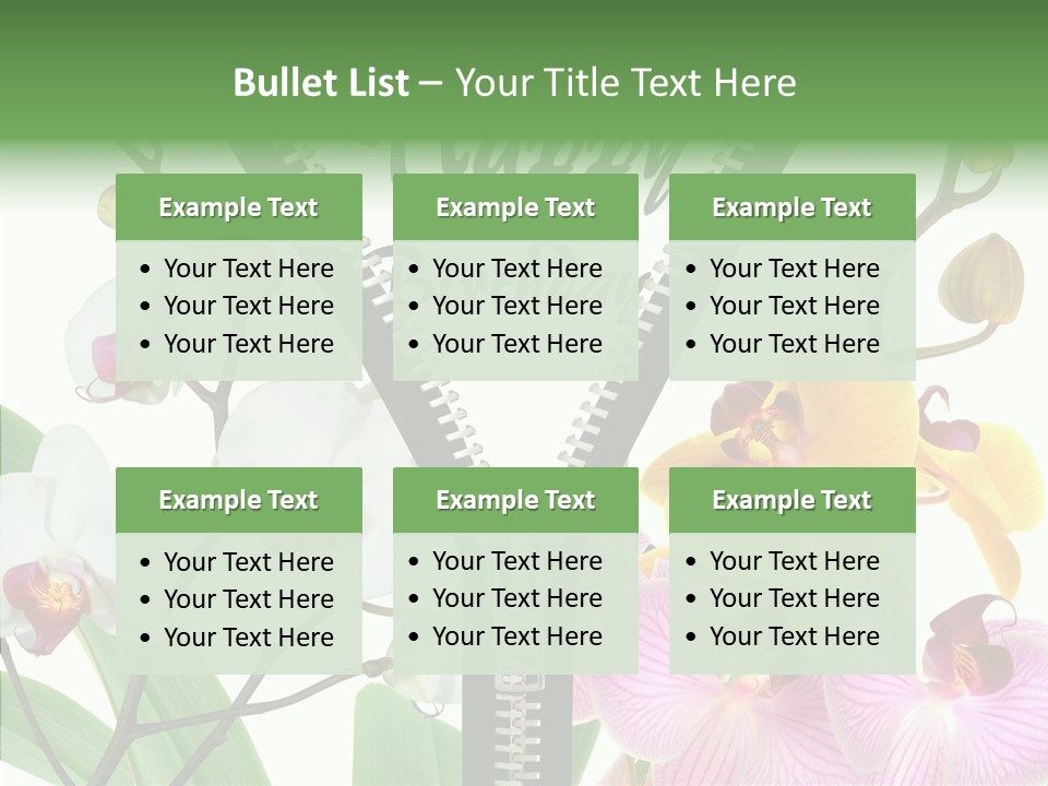 Service Festlich Geschenk PowerPoint Template