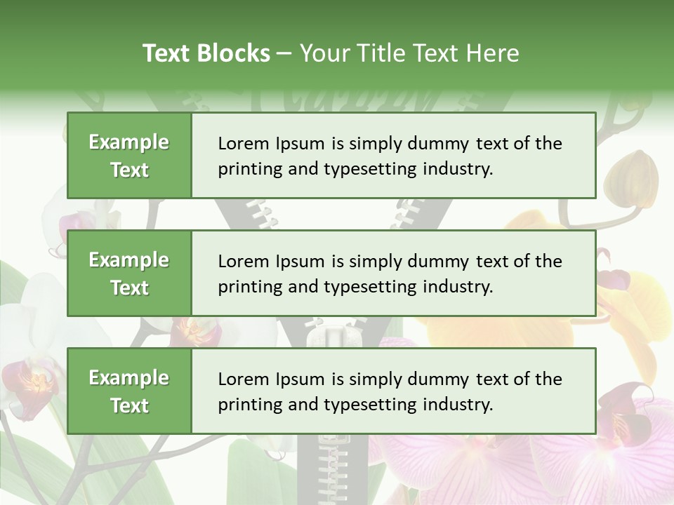 Service Festlich Geschenk PowerPoint Template