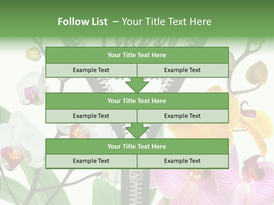 Service Festlich Geschenk PowerPoint Template