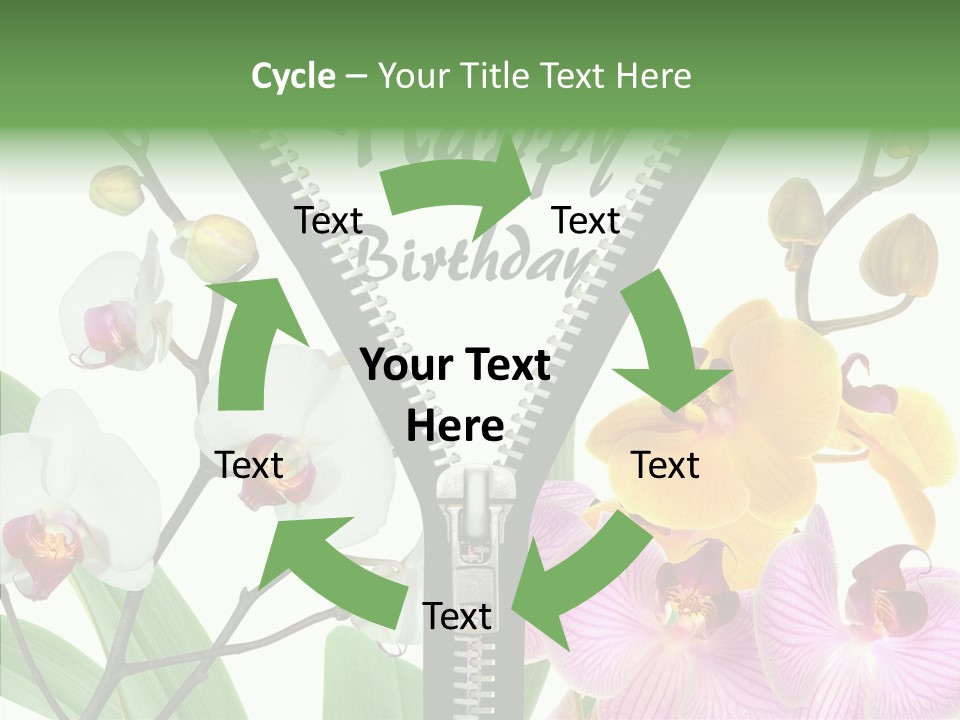 Service Festlich Geschenk PowerPoint Template