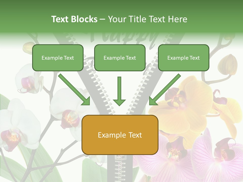 Service Festlich Geschenk PowerPoint Template