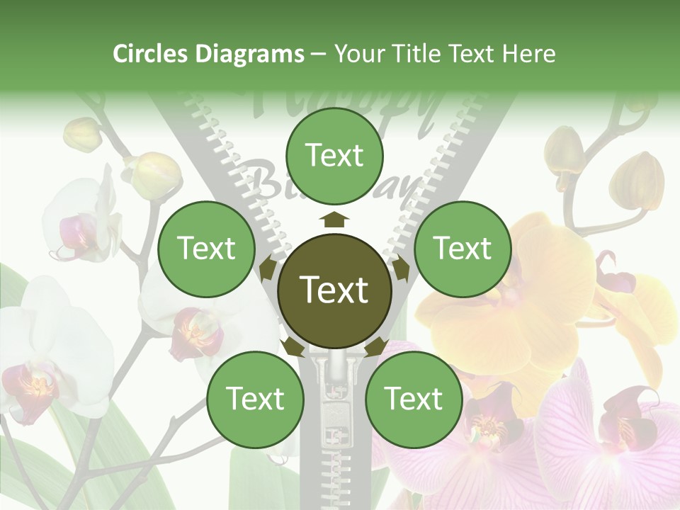 Service Festlich Geschenk PowerPoint Template