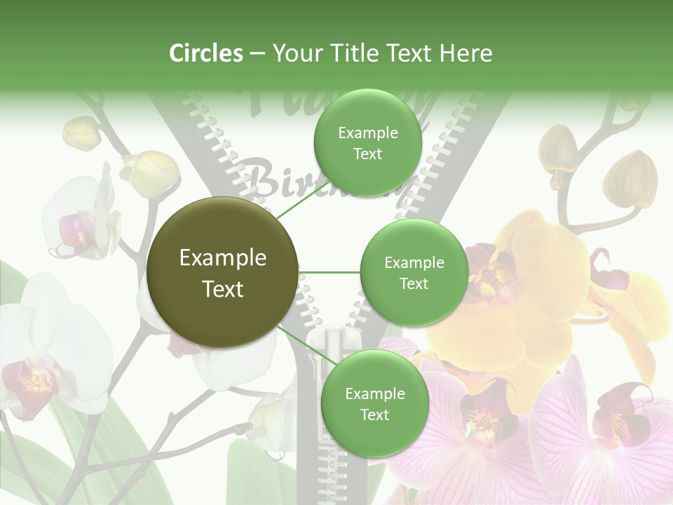 Service Festlich Geschenk PowerPoint Template