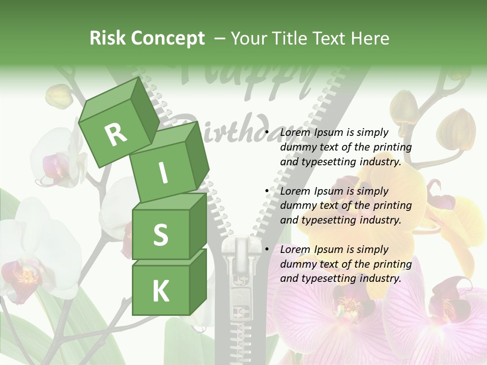 Service Festlich Geschenk PowerPoint Template