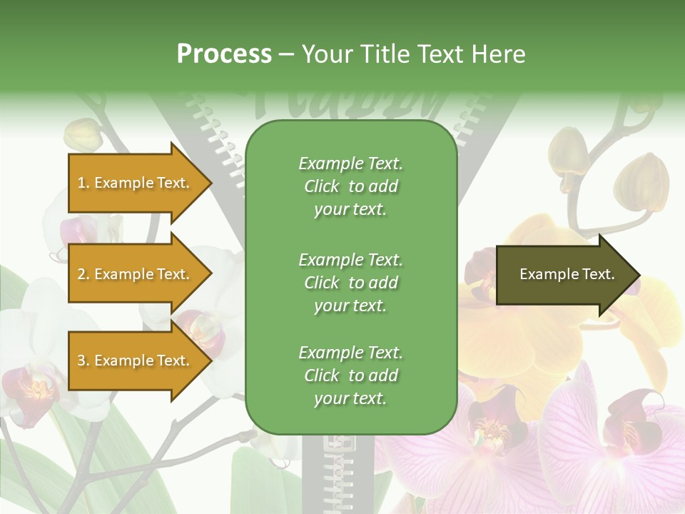 Service Festlich Geschenk PowerPoint Template