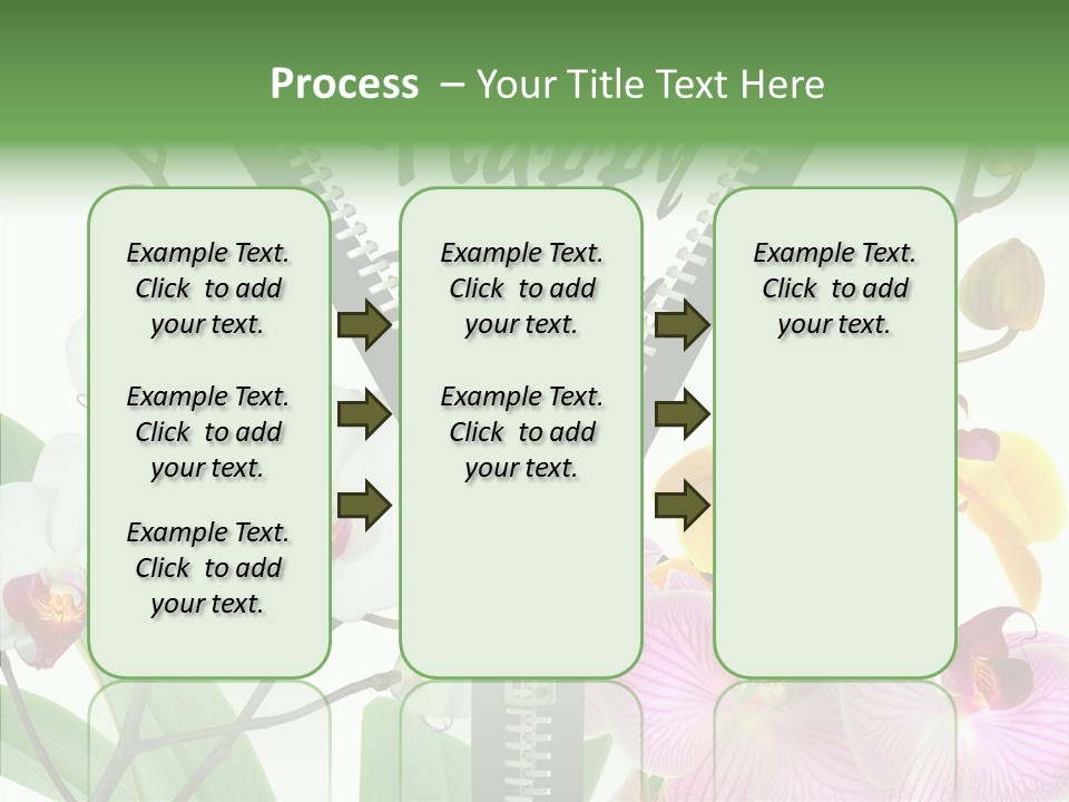 Service Festlich Geschenk PowerPoint Template