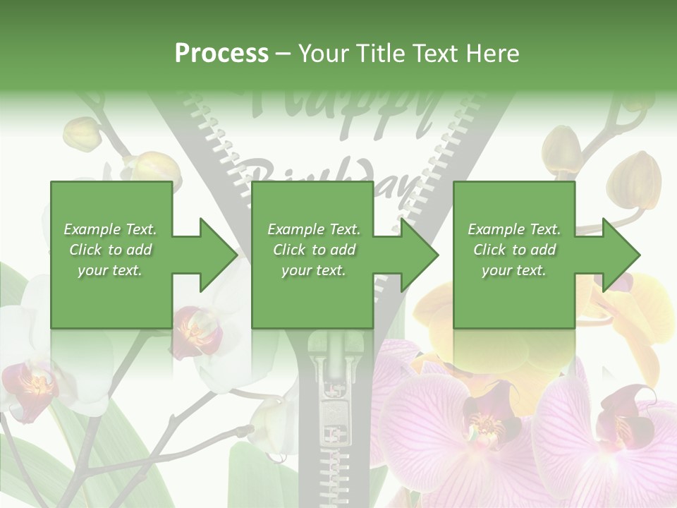 Service Festlich Geschenk PowerPoint Template