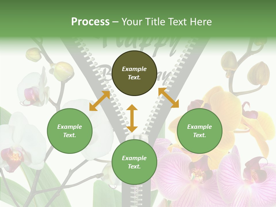 Service Festlich Geschenk PowerPoint Template