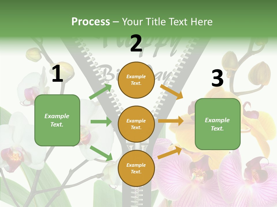 Service Festlich Geschenk PowerPoint Template