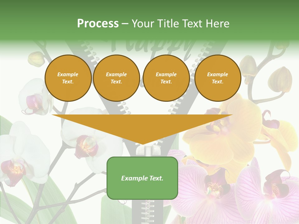 Service Festlich Geschenk PowerPoint Template