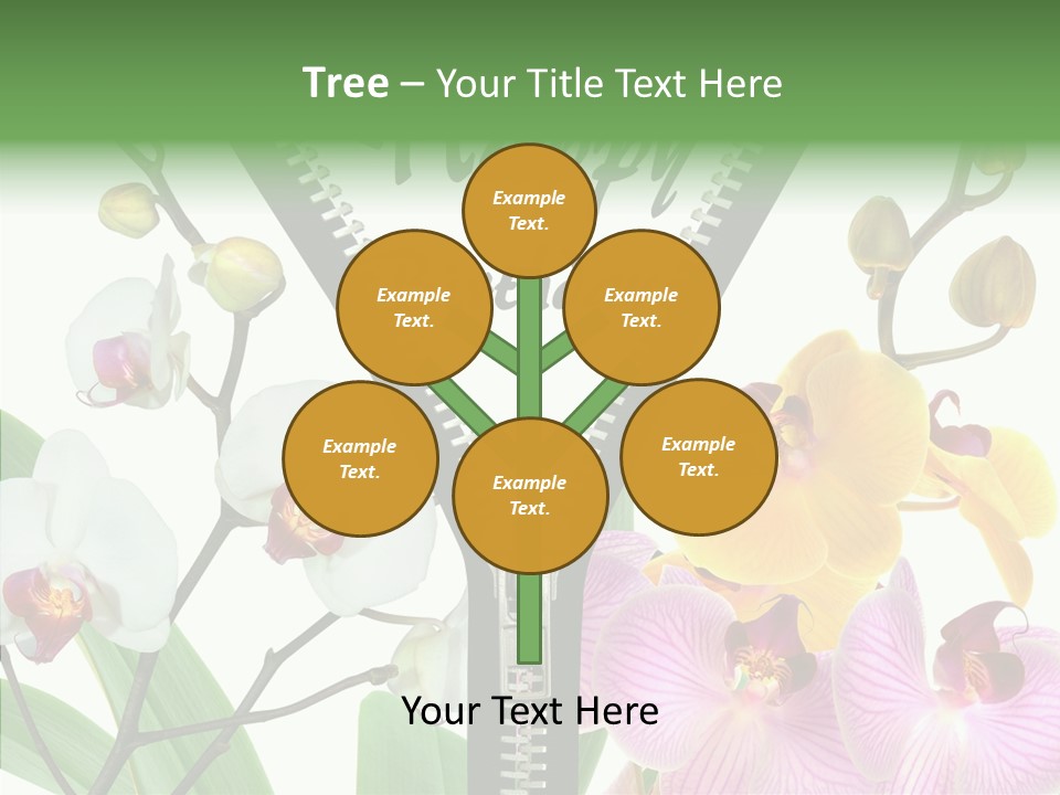 Service Festlich Geschenk PowerPoint Template