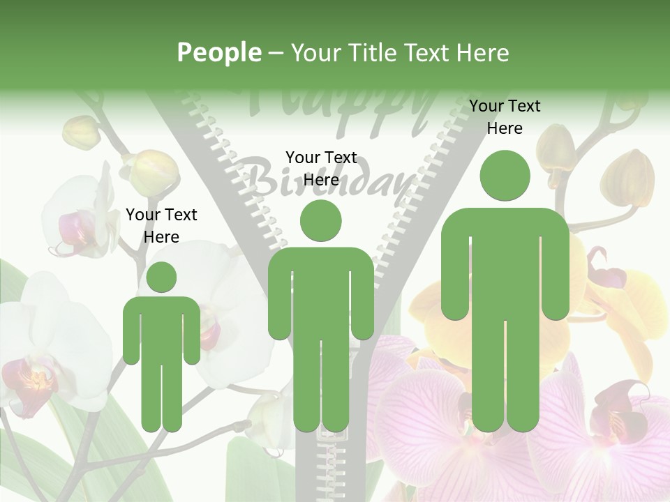 Service Festlich Geschenk PowerPoint Template